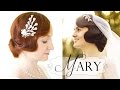 Downton Abbey Hair Tutorial - Mary's 20s Faux Bob Wedding Style