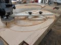 How To Build an Oval Cutting Jig (Elliptical Router Jig) Woodworking How To Build an Oval Cutting Jig (Elliptical Router Jig) Woodworking
