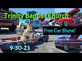 Trinity Baptist Church Free Car Show .  Alma AR  2023