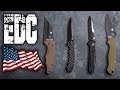 BEST "High(ish) End" EDC Knives (under $200, Made in USA) Little rambling at the end.