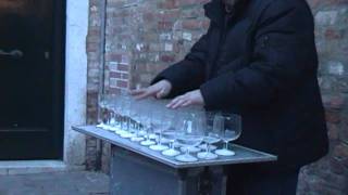 Música con copas de cristal- Glass Harp- El cascanueces