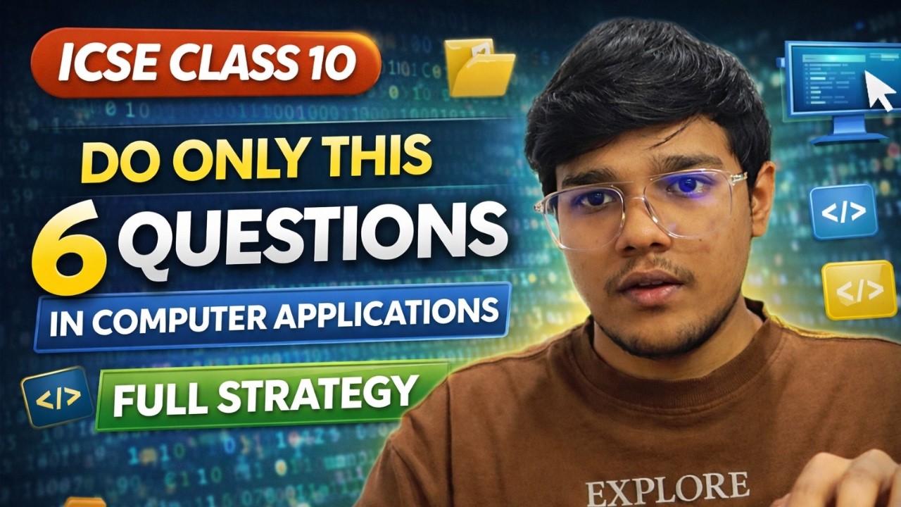 icse class 10 computer applications: java programs —... 👉 ICSE Class 10 Computer Applications 🔥 Do Only These 6 Questions ...