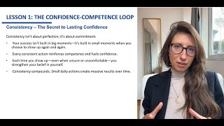 Executive Presence: Lesson 1 - The Confidence-Competence Loop