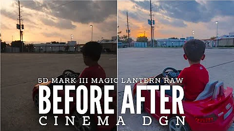Cinema DNG Video Without Huge File Sizes | 5D mark iii Magic Lantern RAW