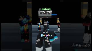 kau curi curi uang rakyat #minecraft #indonesia #memes