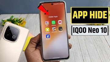 iqoo neo 10 app hide kaise kare | how to hide apps in iqoo neo 10