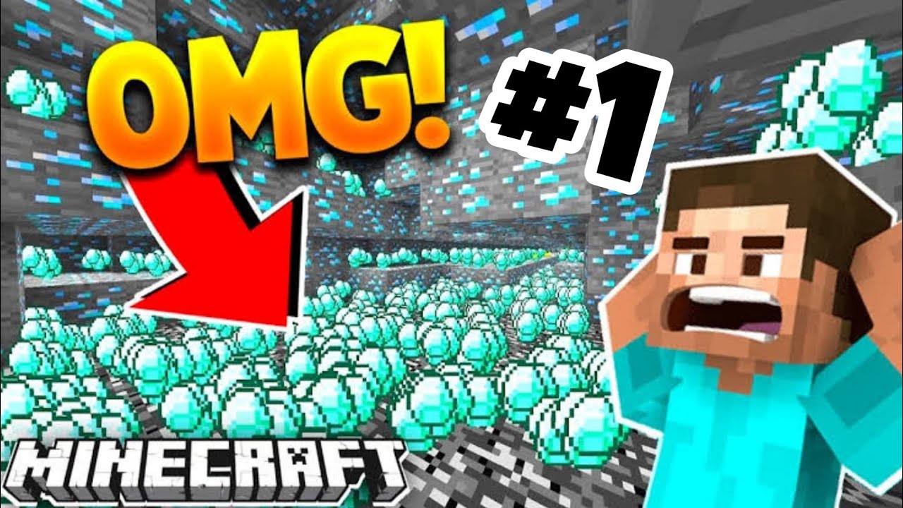 I FOUND DIAMONDS IN MINECRAFT #1 - YouTube