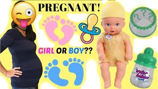 ESSIE is PREGNANT?! Guess the Gender with Water Babies Reveal Doll