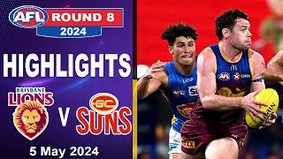 HIGHLIGHTS | Brisbane Lions vs Gold Coast Suns | 2024 AFL