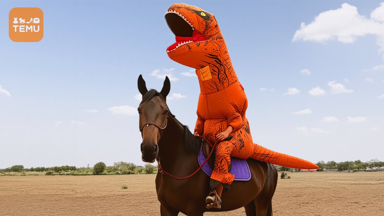 KOŃ VS DINOZAUR Z TEMU