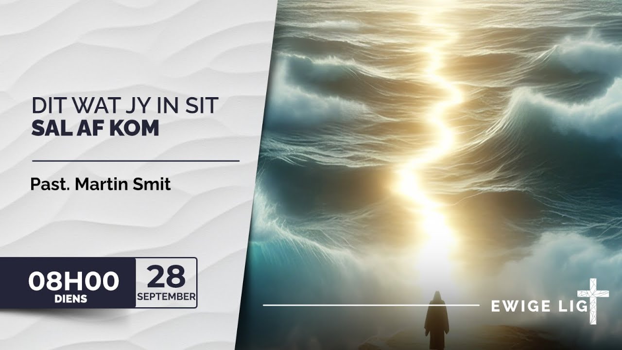 Dit wat jy in sit sal af kom - Past Martin Smit