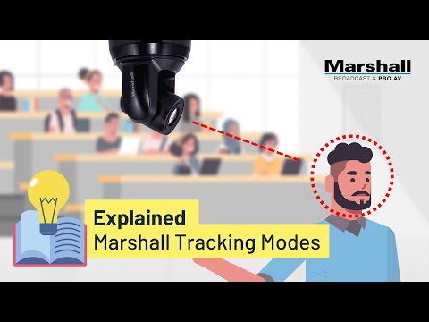 Marshall CV620-TBI Auto Tracking Explained In diesem Video siehst du einen kurzen Überblick zu den 3 Tracking Modes. Details findest du auf unserer Website. https://vision2see.de/cv620-tracking-modes