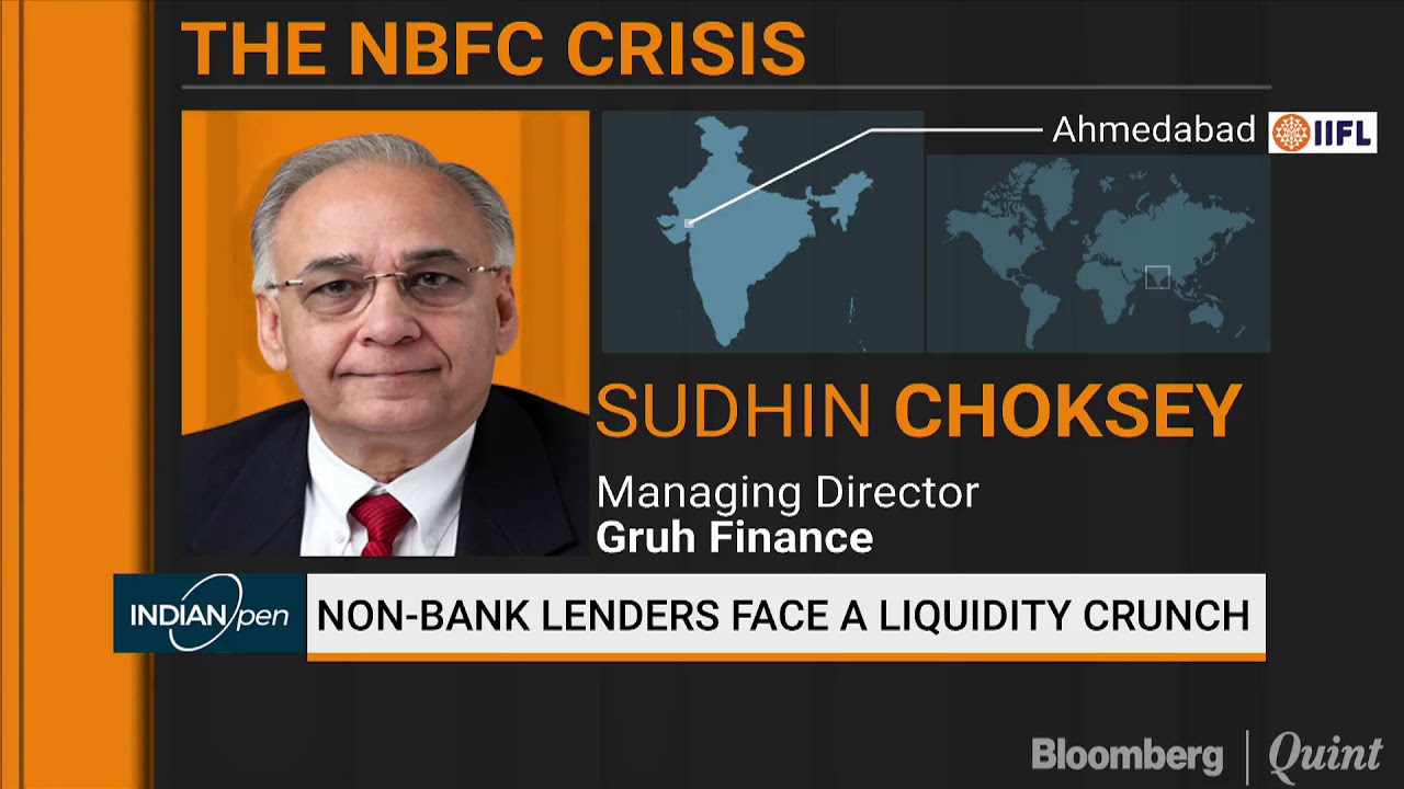 Sudhin Choksey On NBFCs economy news philippines 2019