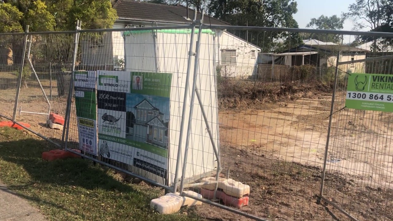 Knock Down Rebuild Week 2 Stroud Homes Brisbane South YouTube