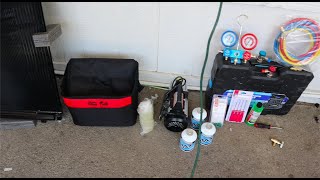 How I changed my AC Condenser on my 2014 Silverado tutorial