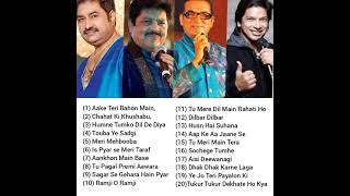 Nonstop Hindi Hit Songs | 90s | Kumar Sanu, Udit Narayan, Shaan, Sonu Nigam, Abhijeet | Love Songs | screenshot 4