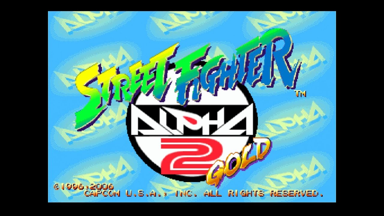 Street Fighter Alpha 2 Gold Longplay (Playstation 2)