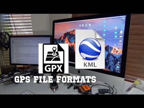 Working with, and converting different GPS and Waypoint file formats