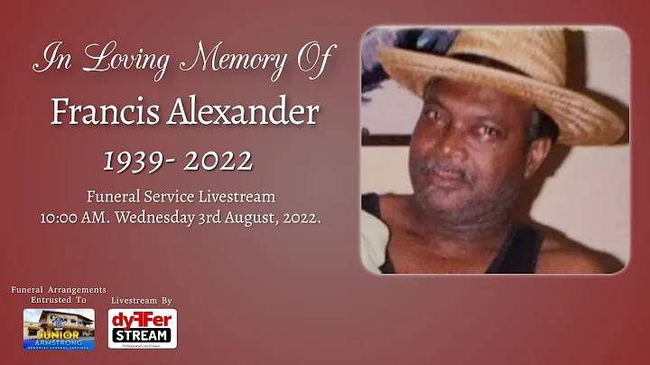 Francis Alexander Funeral Service Livestream