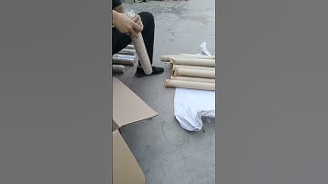 packing of hexagonal wire mesh !!! #automatic #factory #machine