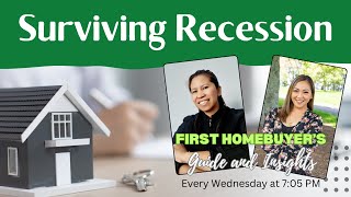 Episode 29 ✨Surviving a Recession  Tips for First Homebuyers ✨