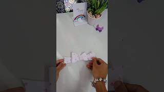 Pinteresty bow making 🎀#craft #paper #shorts