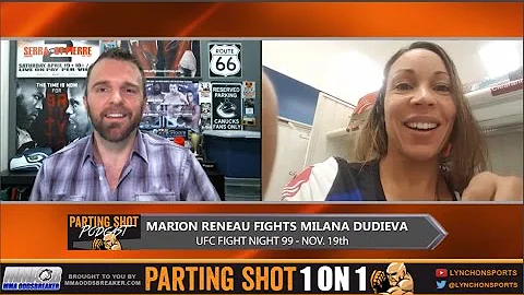 UFC Belfast's Marion Reneau talks Milana Dudieva &...