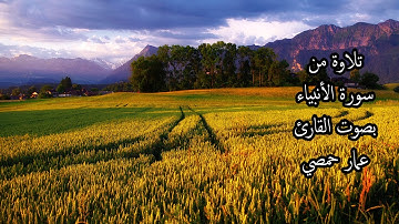 وداوود وسليمان إذ يحكمان في الحرث - سورة الأنبياء - القارئ عمار حمصي