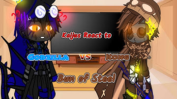 Kaijus react to Godzilla VS Kong