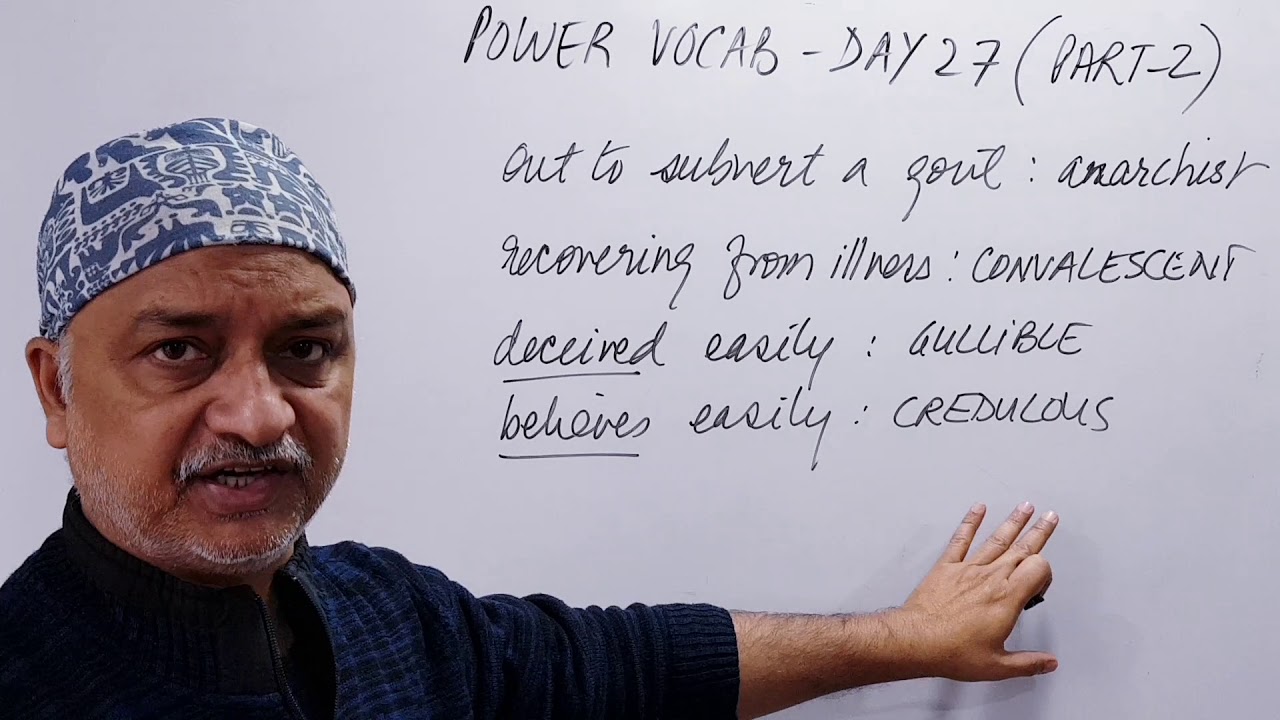 POWER VOCAB DAY 27 (Part 2) 