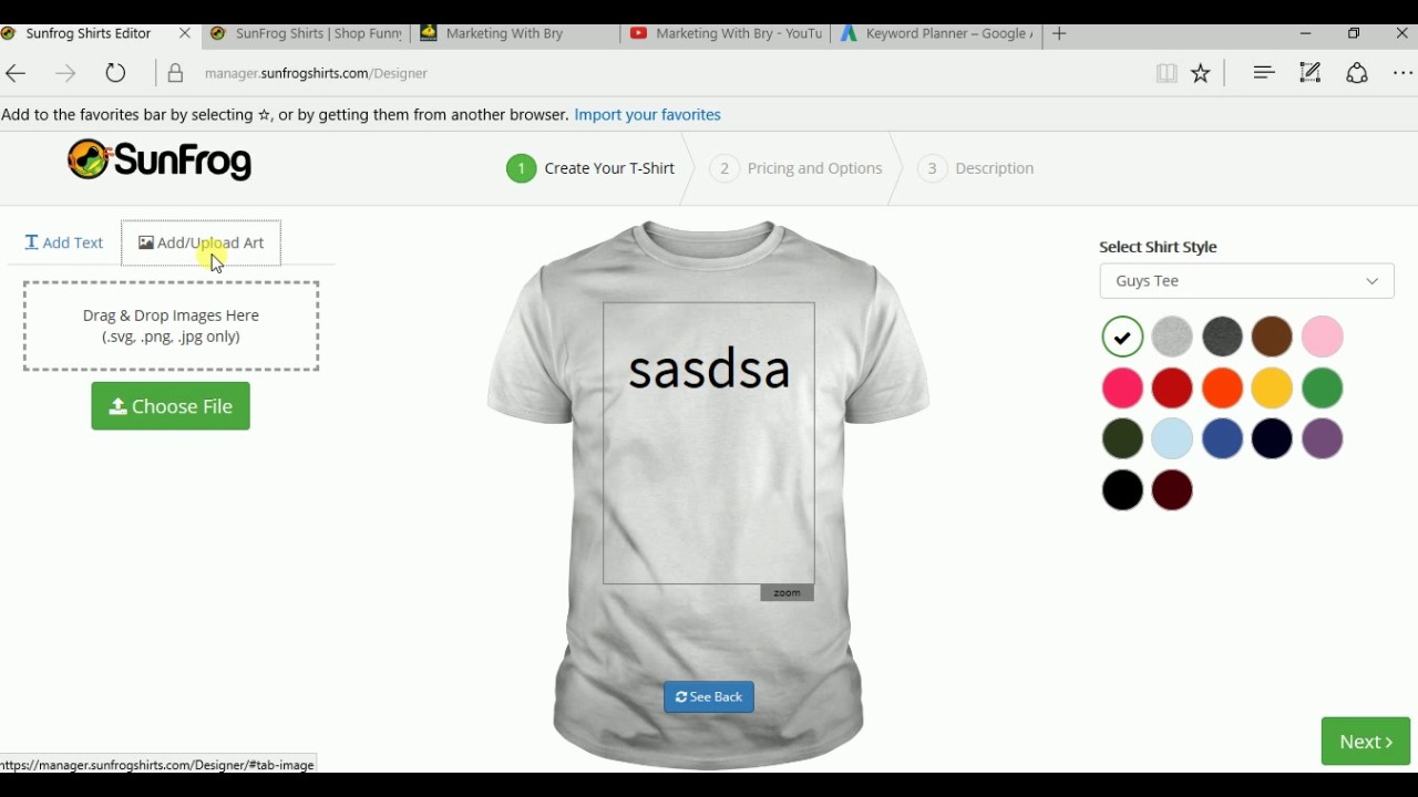 Make Residual Income Selling Shirts 
