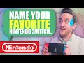 Nintendo asked me the toughest question ive ever had to answer