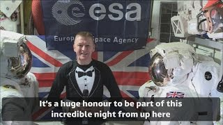 Tim Peake's BRIT Awards hosting is out of this world