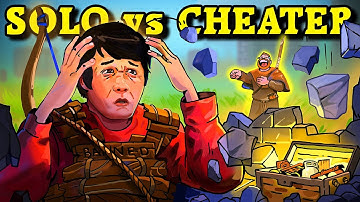 SOLO vs CHEATER on Wipe Day in Rust