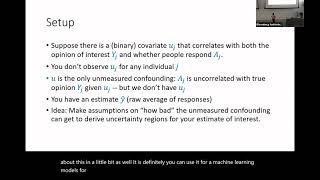 People, Data, Systems Lecture 4: Uncertainty quantification and misc topics in data collection