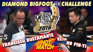 HOT MATCH: Francisco BUSTAMANTE vs. KO PinYi: 2016 DERBY CITY CLASSIC BIGFOOT 10BALL CHALLENGE