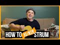 The BEST Guitar Strumming Lesson