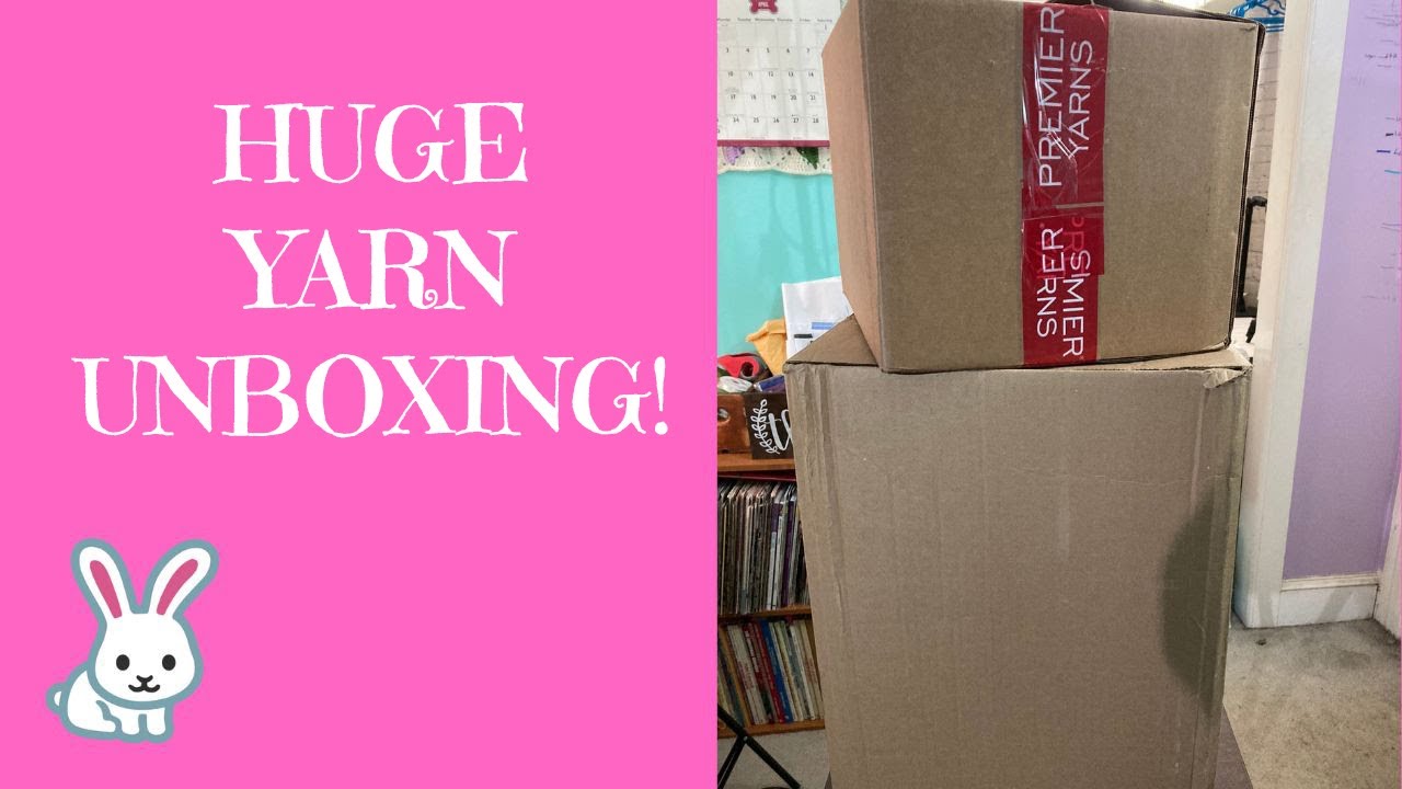 Huge Yarn Haul Premier Yarns Herrschner's Yarn YouTube