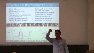 EPFL - EE Distinguished Lecturer Seminar, Prof. René Vidal - Lausanne, April 25, 2013