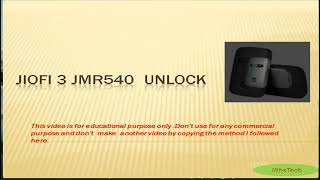 jiofi 3 , JMR540 unlock part 2 screenshot 5