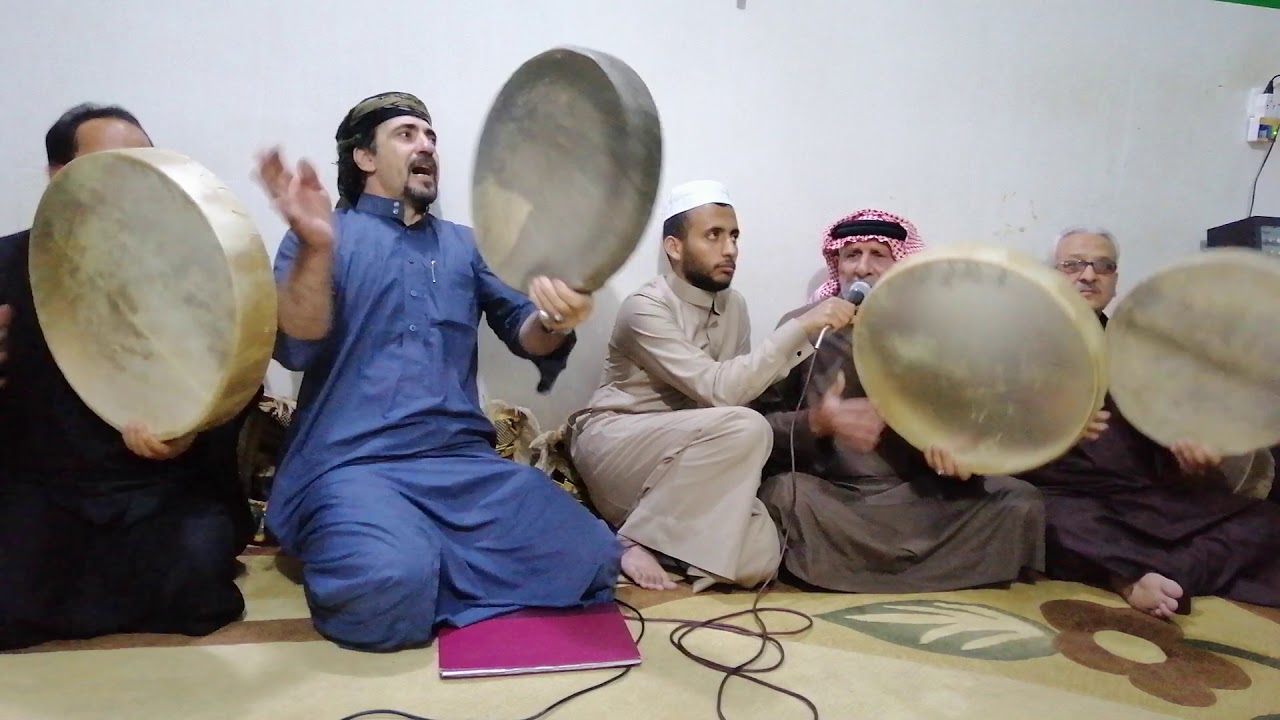 قصيدة لشوشح للخضر واقطاب بغدادي يا ابو الحسنين بصوت المداح عزال ابو ناظم في تكية الشيخ صفر