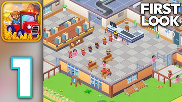 Idle Barn Tycoon - Walkthrough Gameplay Part 1 - Tutorial (Android)