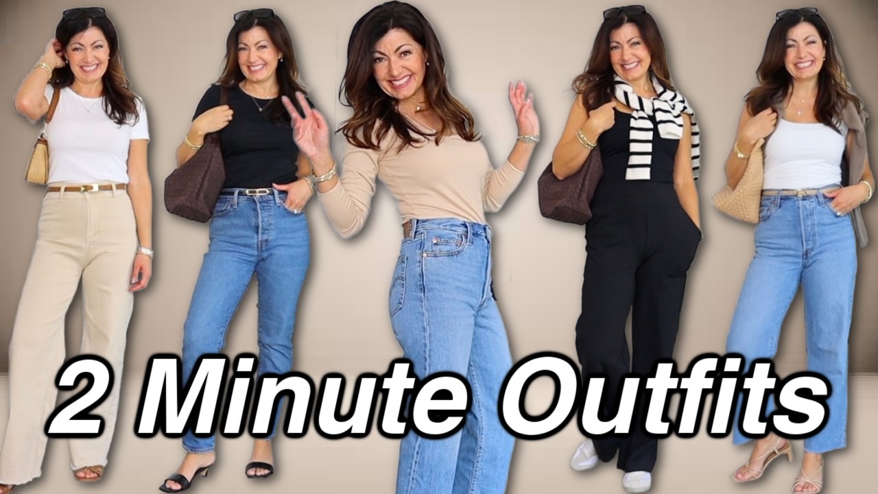 Easy Classic 2 Minute 🍁 Fall Outfits You Need To Try Now!