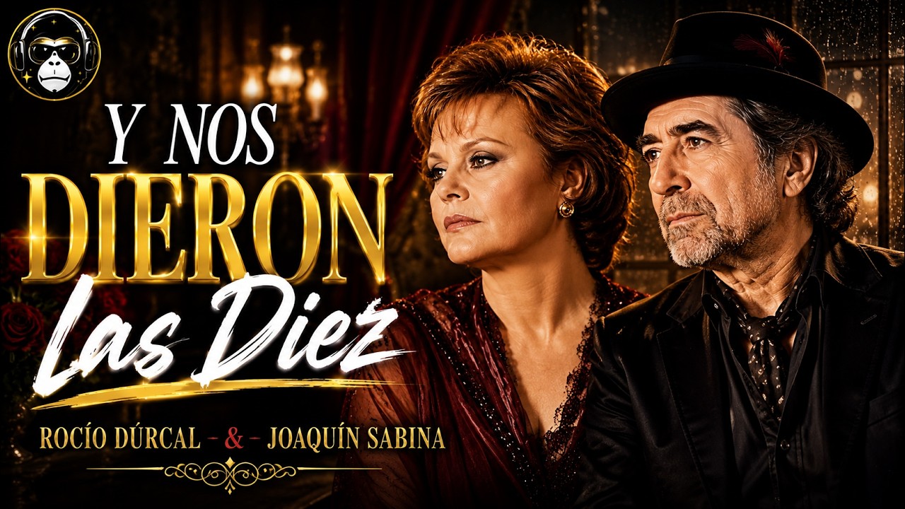 Rocio Durcal & Joaquin Sabina -  Y nos dieron las diez! (Letra/Lyrics)