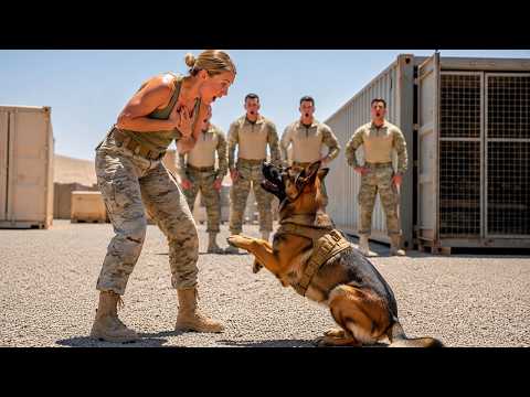 The SEAL Dog Attacked Everyone—Then Sat Beside Her Like He Knew Her Secret