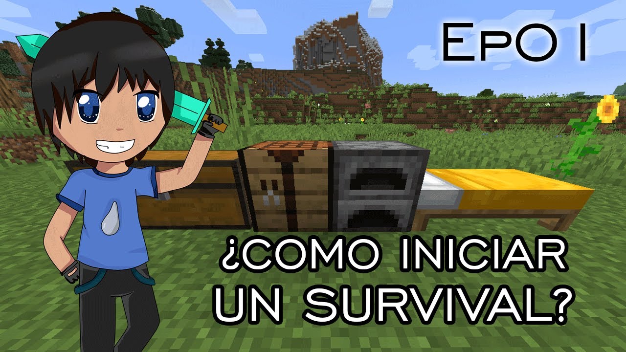 Como Iniciar A Jugar Minecraft En Supervivencia Ep1 Como Jugar Minecraft Youtube