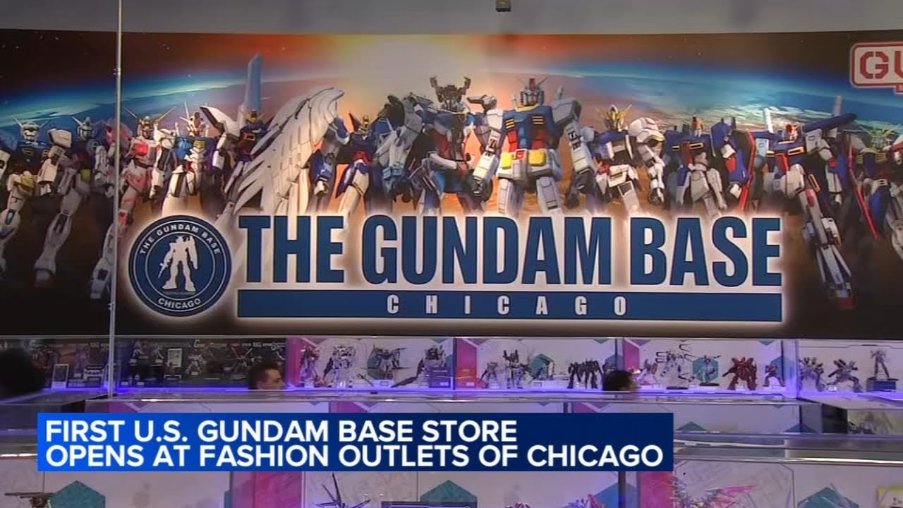 【プラザ商店】 First-ever Gundam Base store in country opens in Chicago area