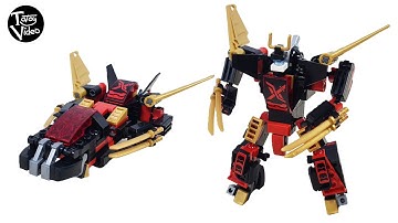 LEGO Transformers Creeping Ninja Meteor Mars 6 in 1 (3105-4) Lego Compatible MOC
