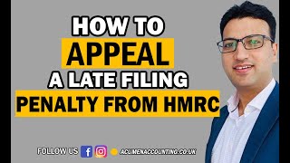 How to appeal a late filling Penalty from HMRC |Tax Penalties