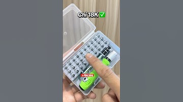 Bộ tua vít đa năng 32 chi tiết giá chỉ 20k